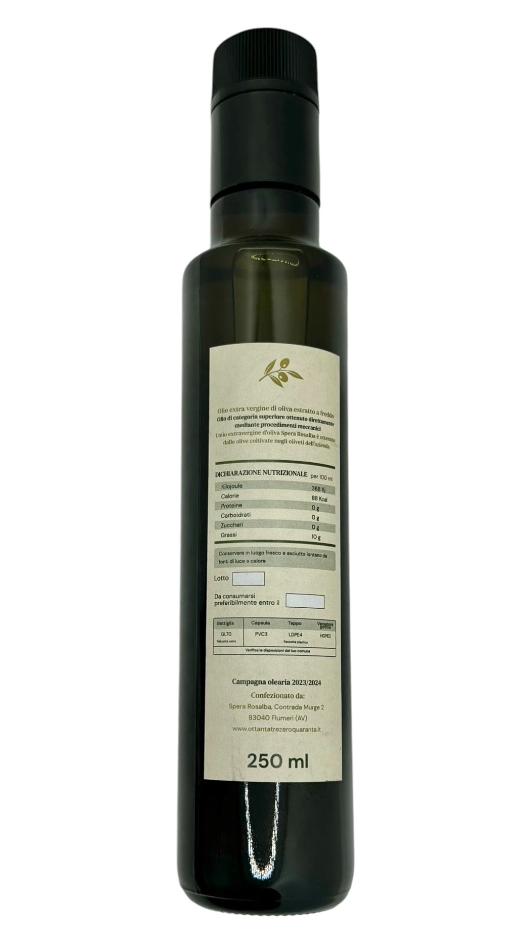 Olio Extra Vergine di Oliva